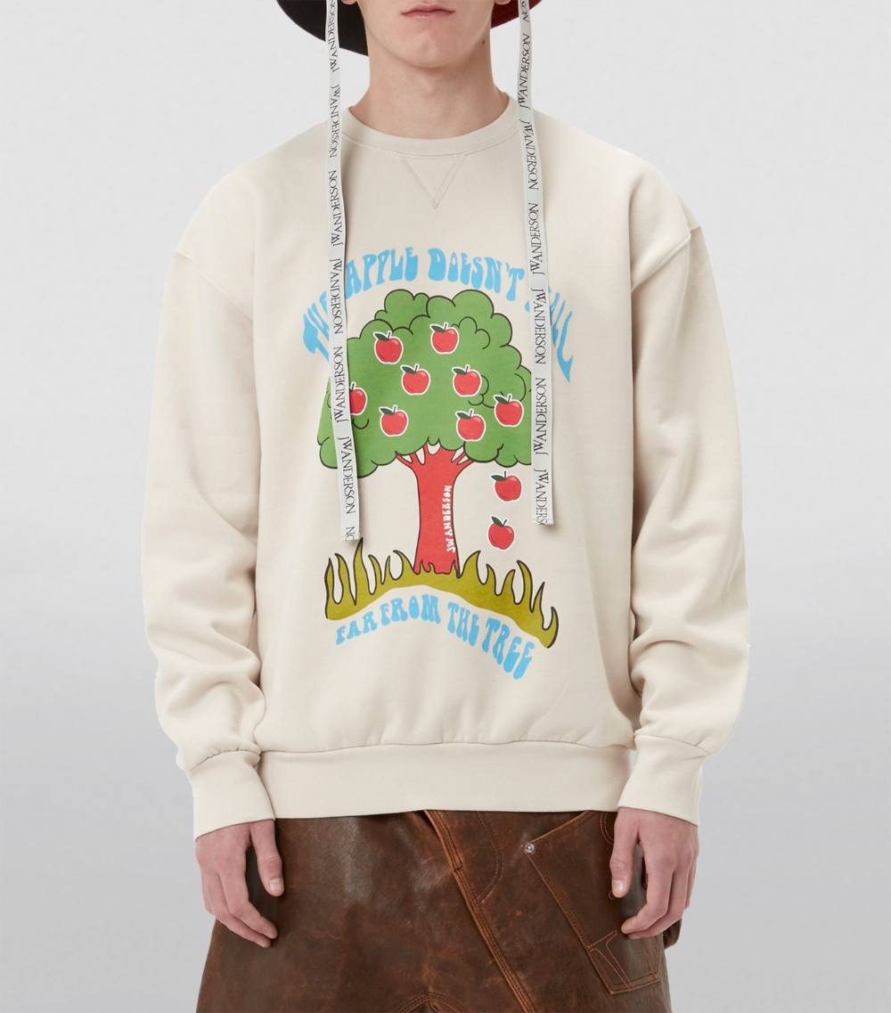 제이 더블유 앤더슨 Apple Sweatshirt