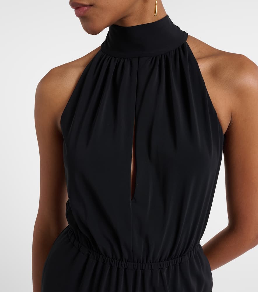 Suit jersey jumpsuit