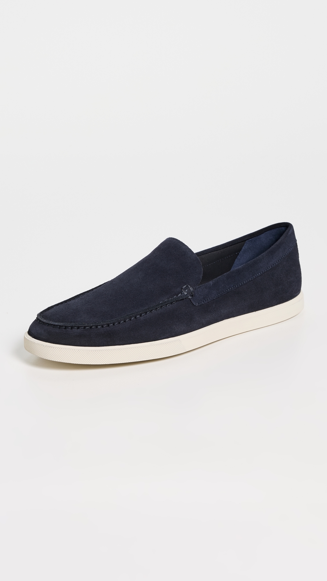 Vince Sonoma Suede Slip On Loafers coastal