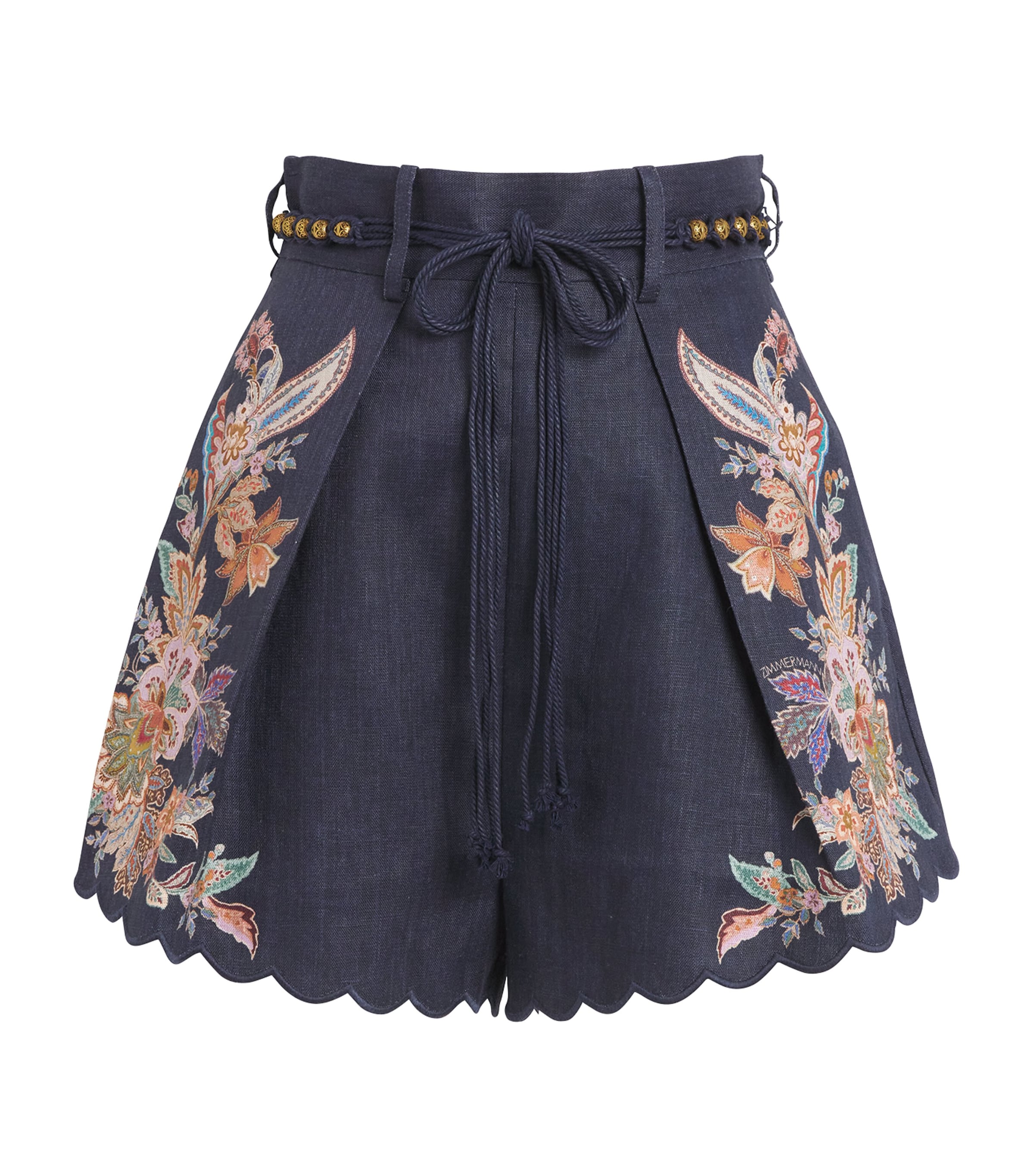Zimmermann Linen Rhiannon Tuck Shorts