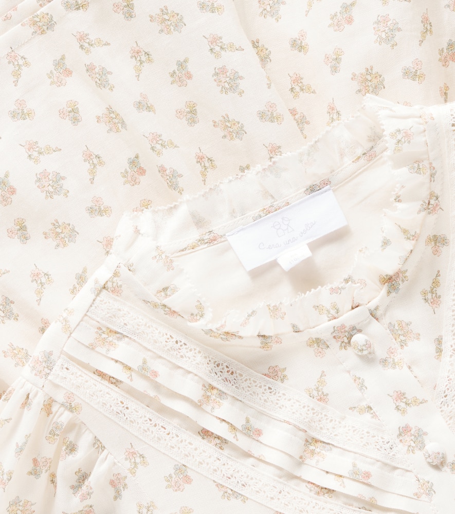 Madelaine floral ramie dress