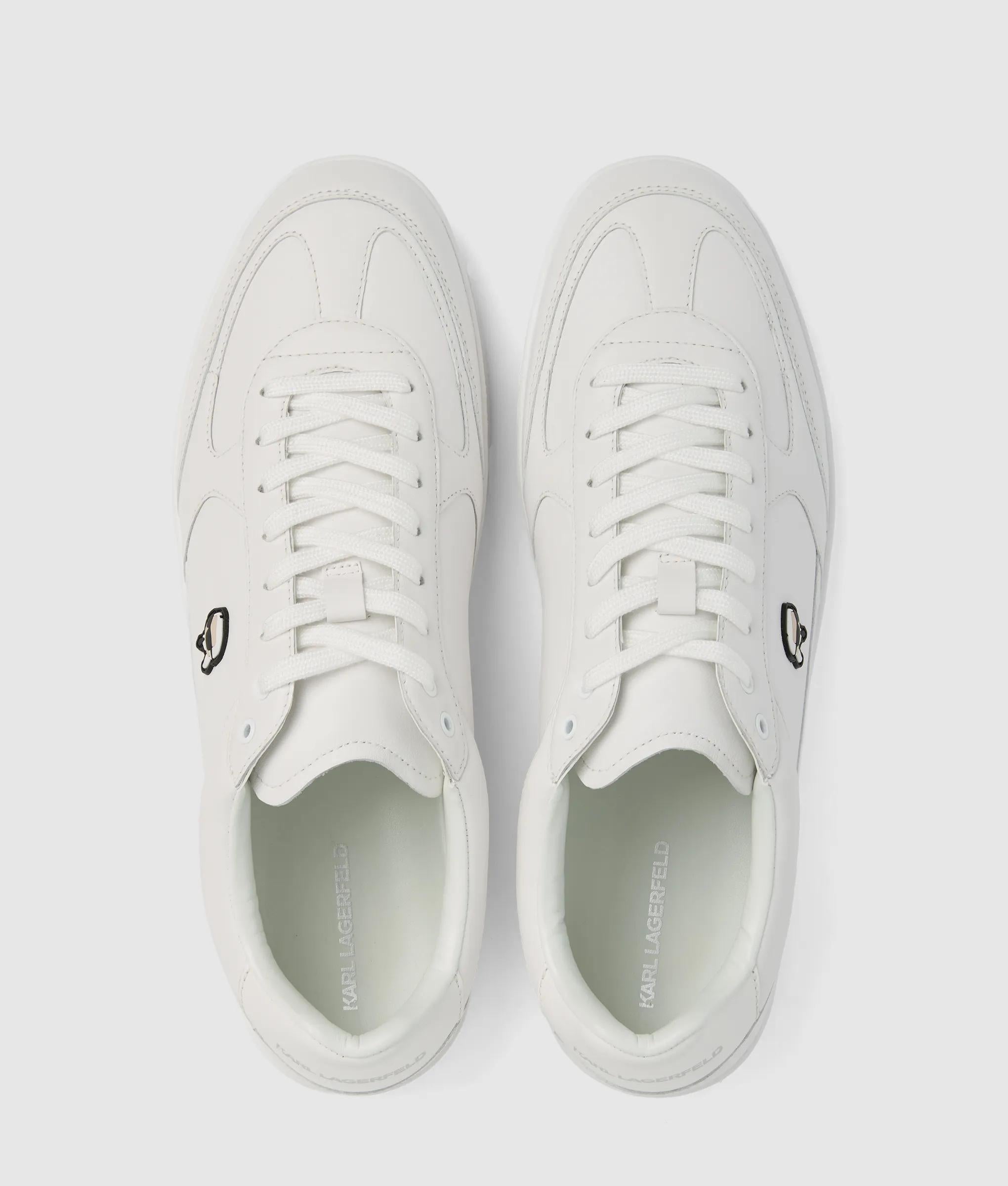 Karl Lagerfeld - Ikon Nft Sneakers Mit Aufnäher, Herren, Weiss, Größe