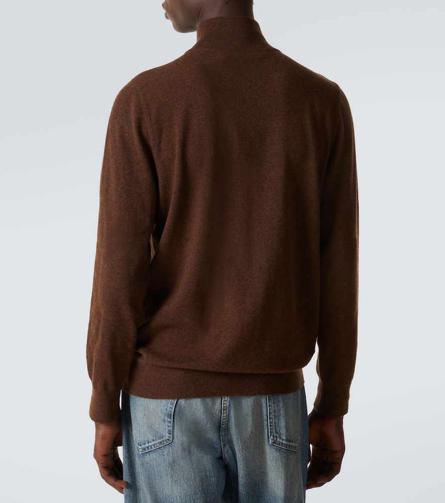 Mr Fenchurch cashmere half-zip sweater