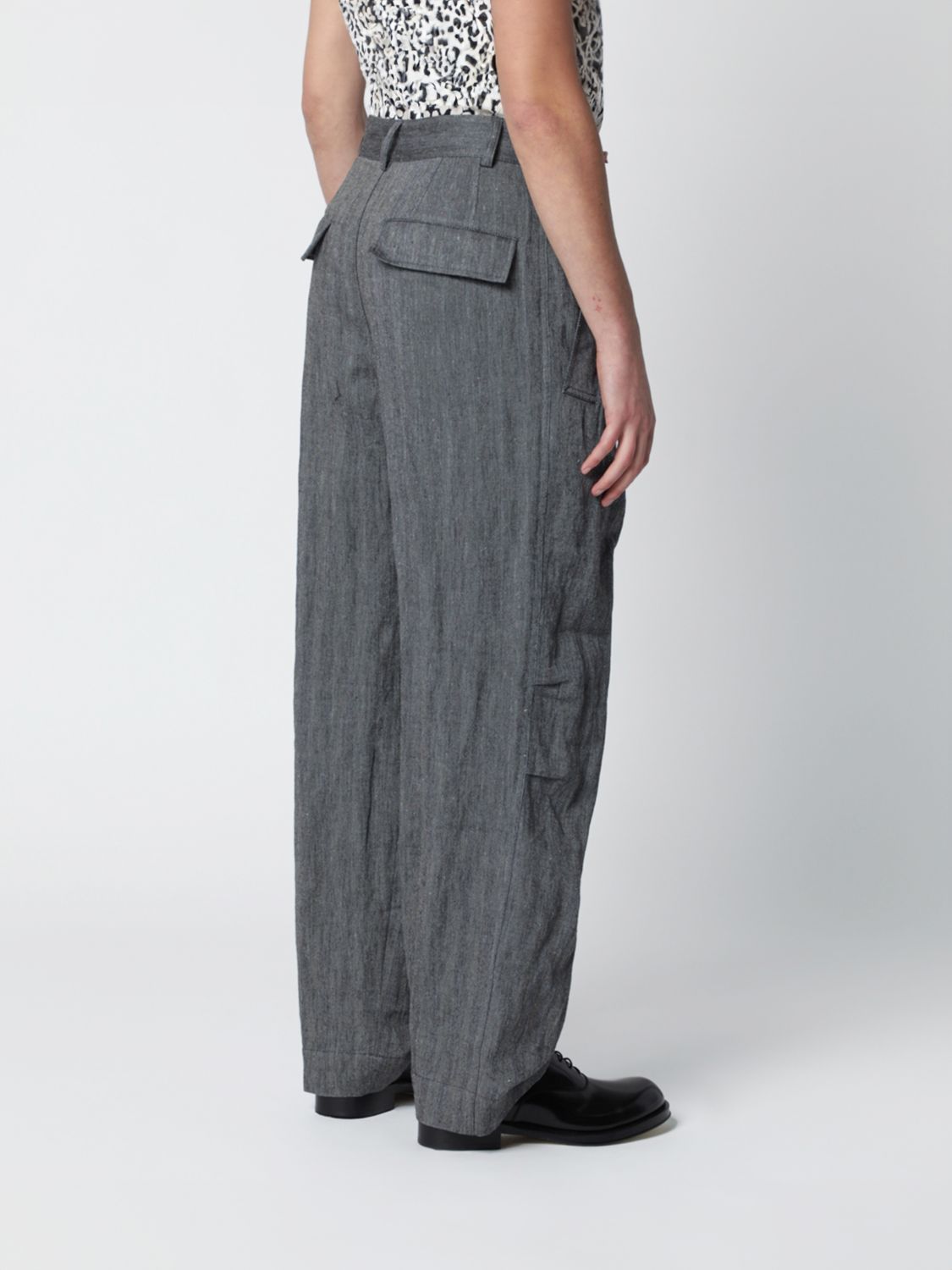 Pants Men color Black