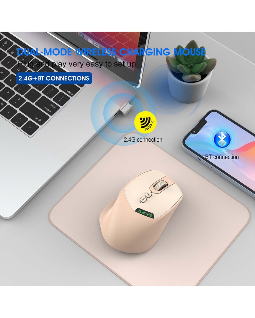 2.4G+Bt Dual Mode Wireless Mouse