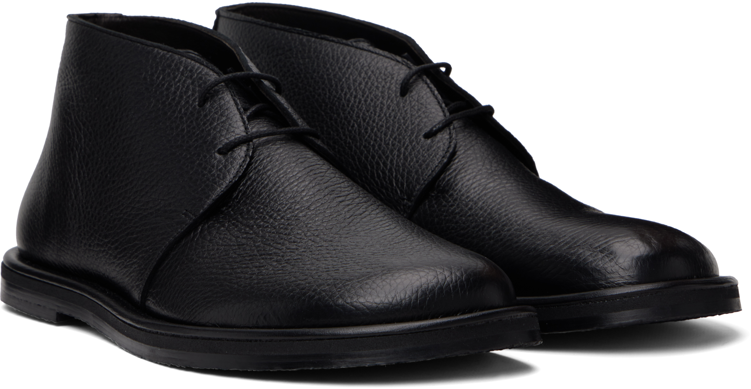 Black Woodrow Desert Boots
