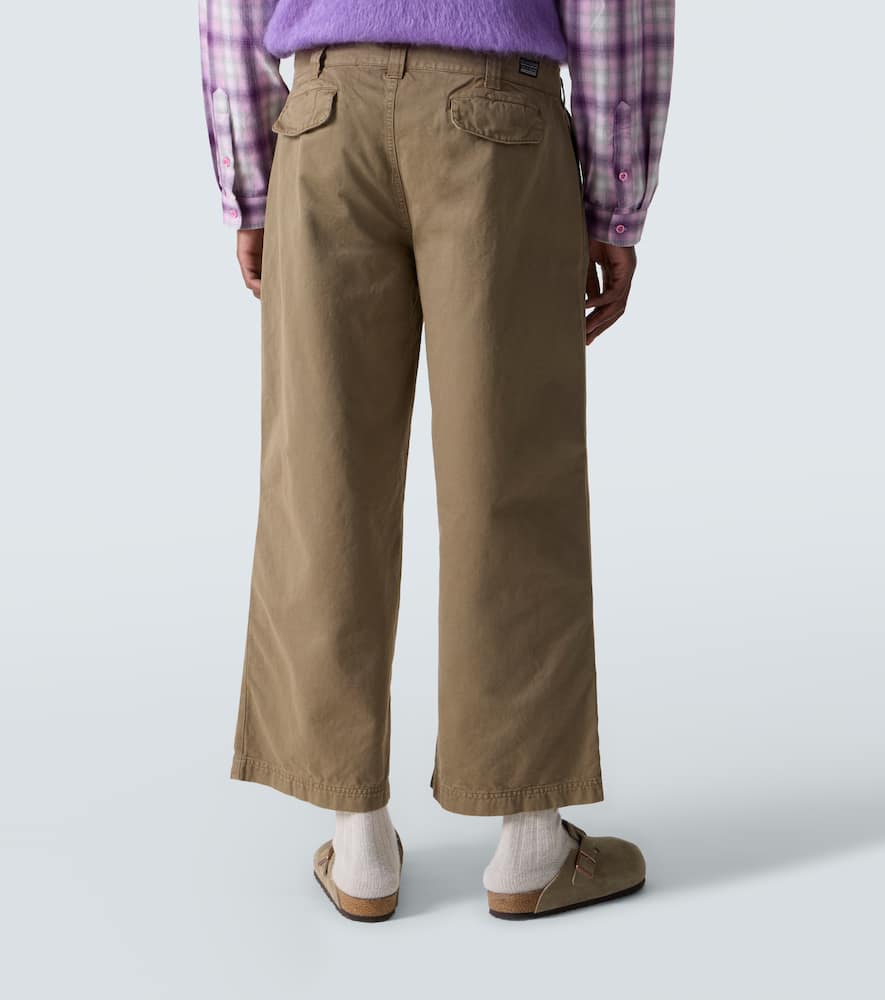High-rise wide-leg jeans