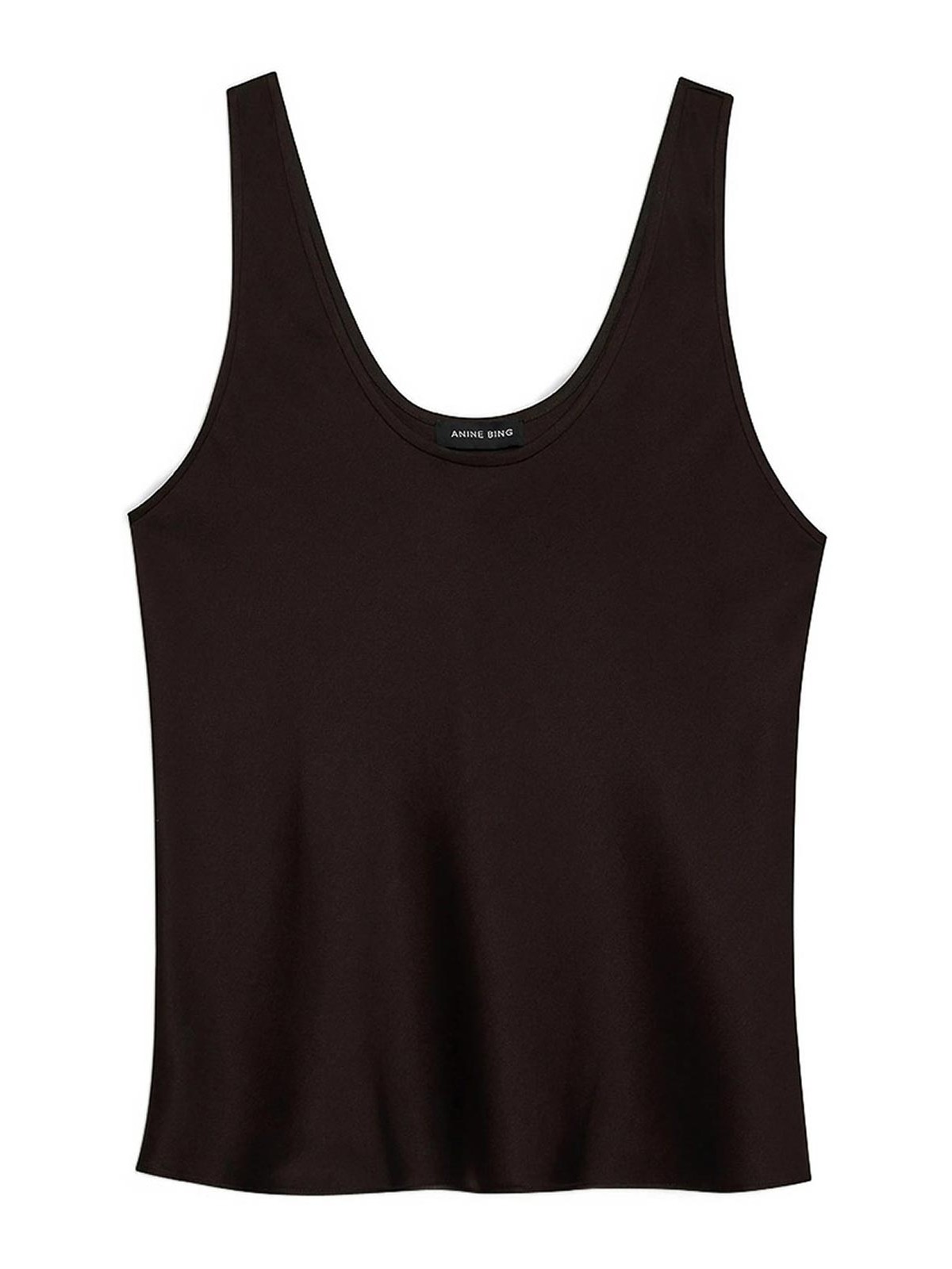 Deep Brown Lea Top