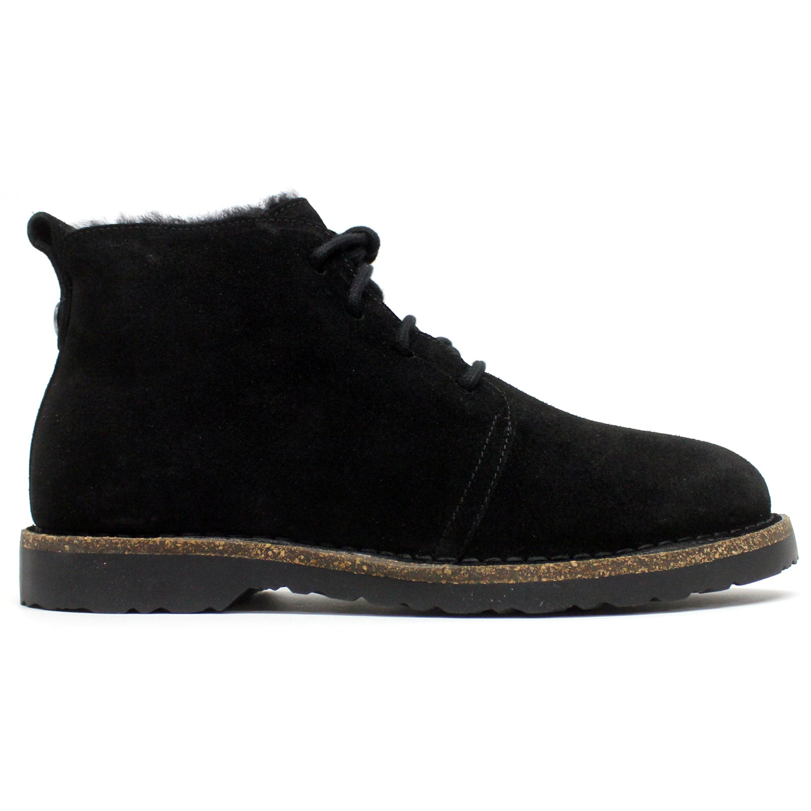 Birkenstock Uppsala Mid Shearling Suede Leather Unisex Ankle Boots