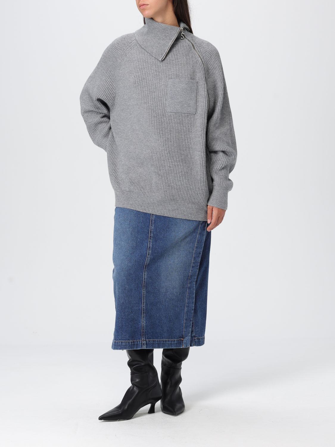 Sweater Woman color Grey