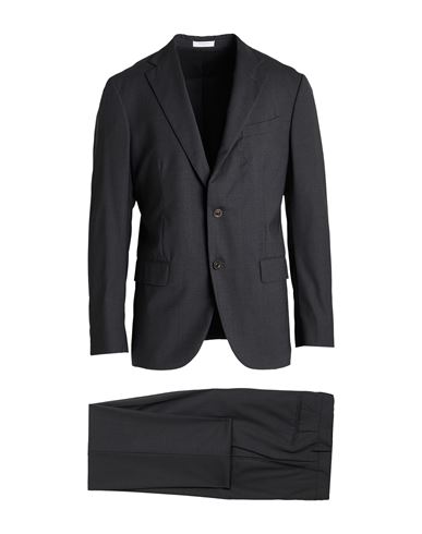 Man Suit Charcoal Size 44 Virgin Wool