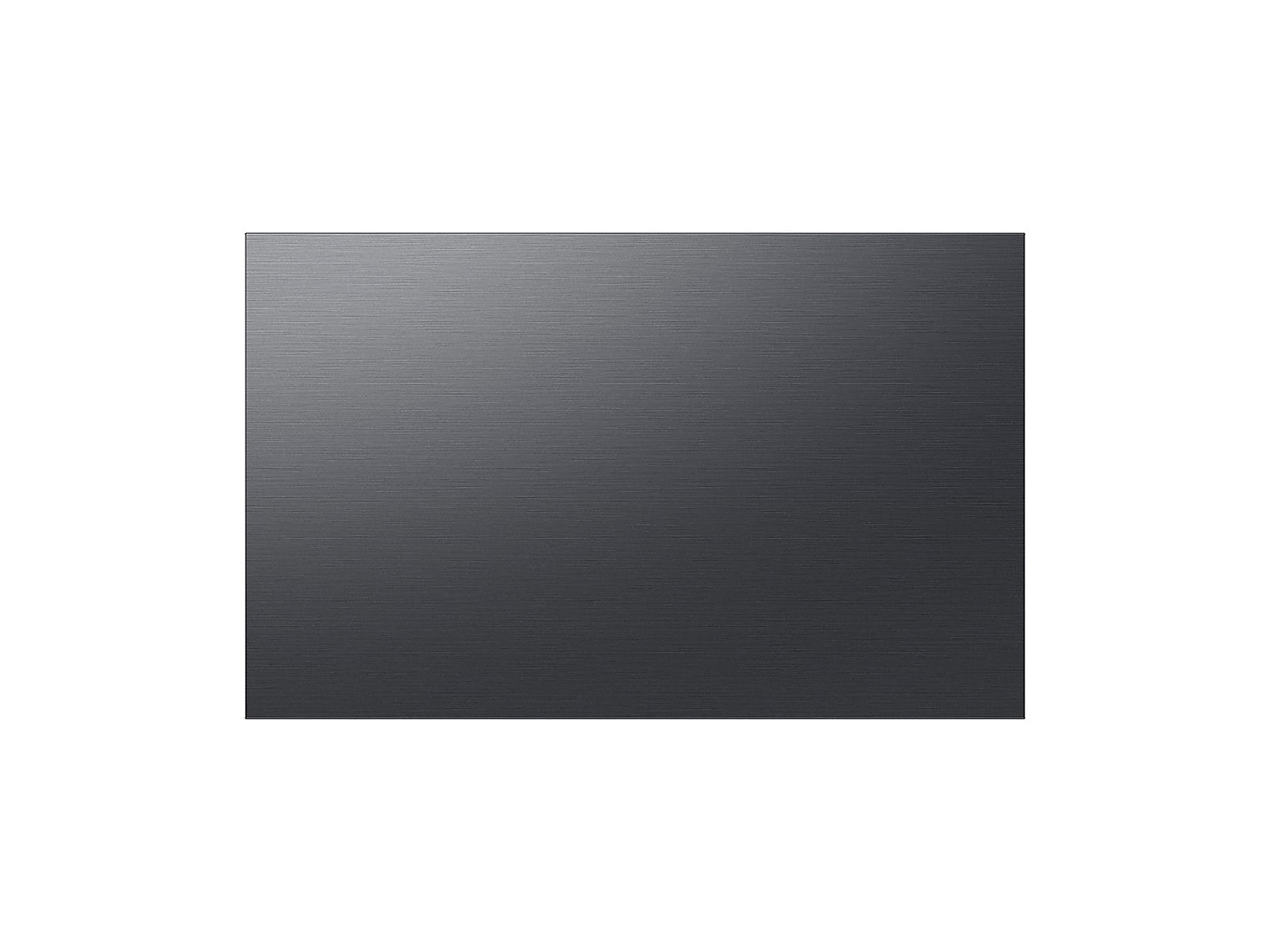 Bespoke 4-Door French Door Refrigerator Panel in Matte in Black Steel - Bottom Panel(RA-F36DB4MT/AA)