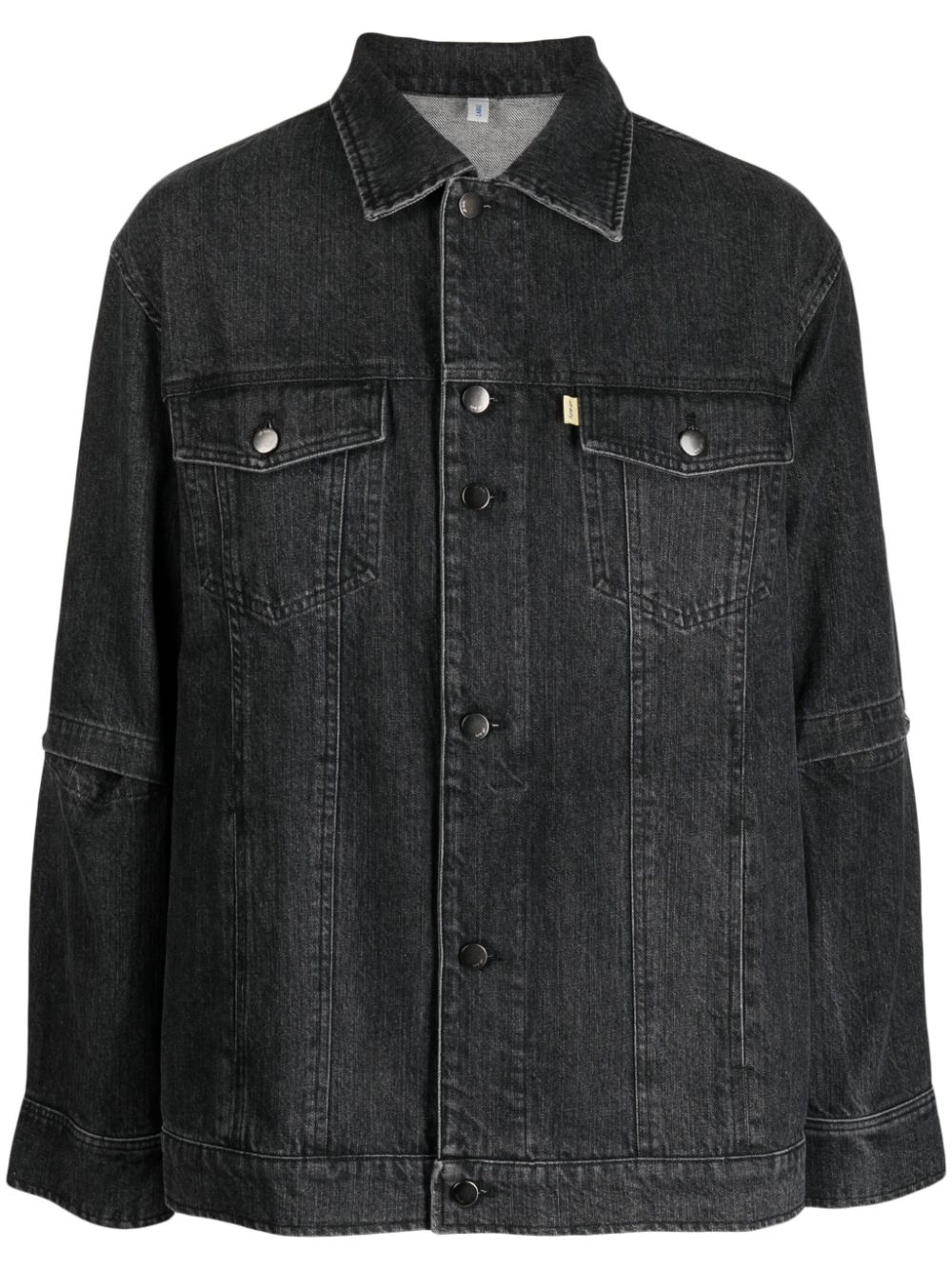 Atilla denim shirt jacket - Grey