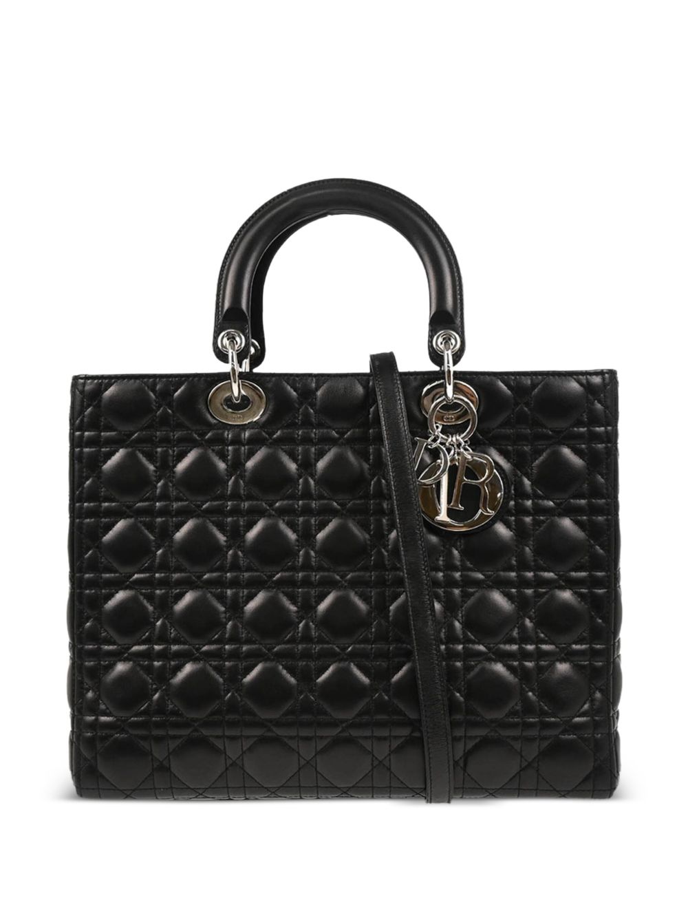 2011 Lady Dior tote bag - Black