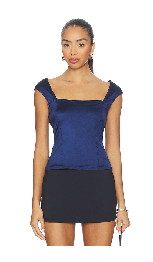 Free People Shine On Tee in Blue. - XS also in L