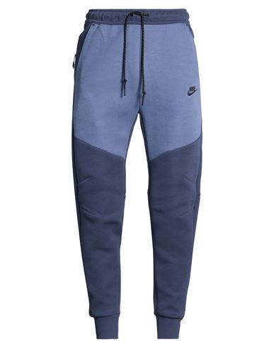 Man Pants Midnight blue Size S Cotton, Polyester