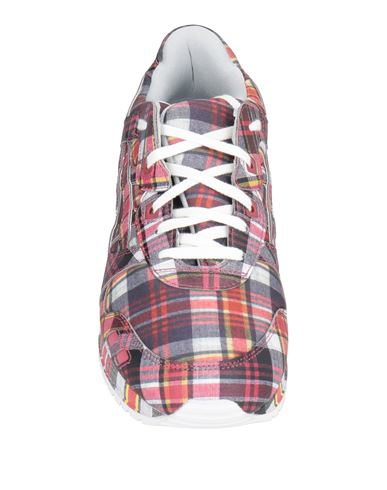 Comme Des Garçons Shirt X Asics Man Sneakers Red Size 8 Textile fibers