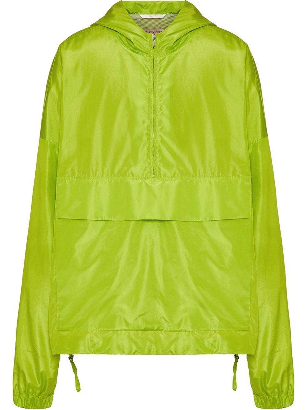 Long-sleeve hooded coat - Green