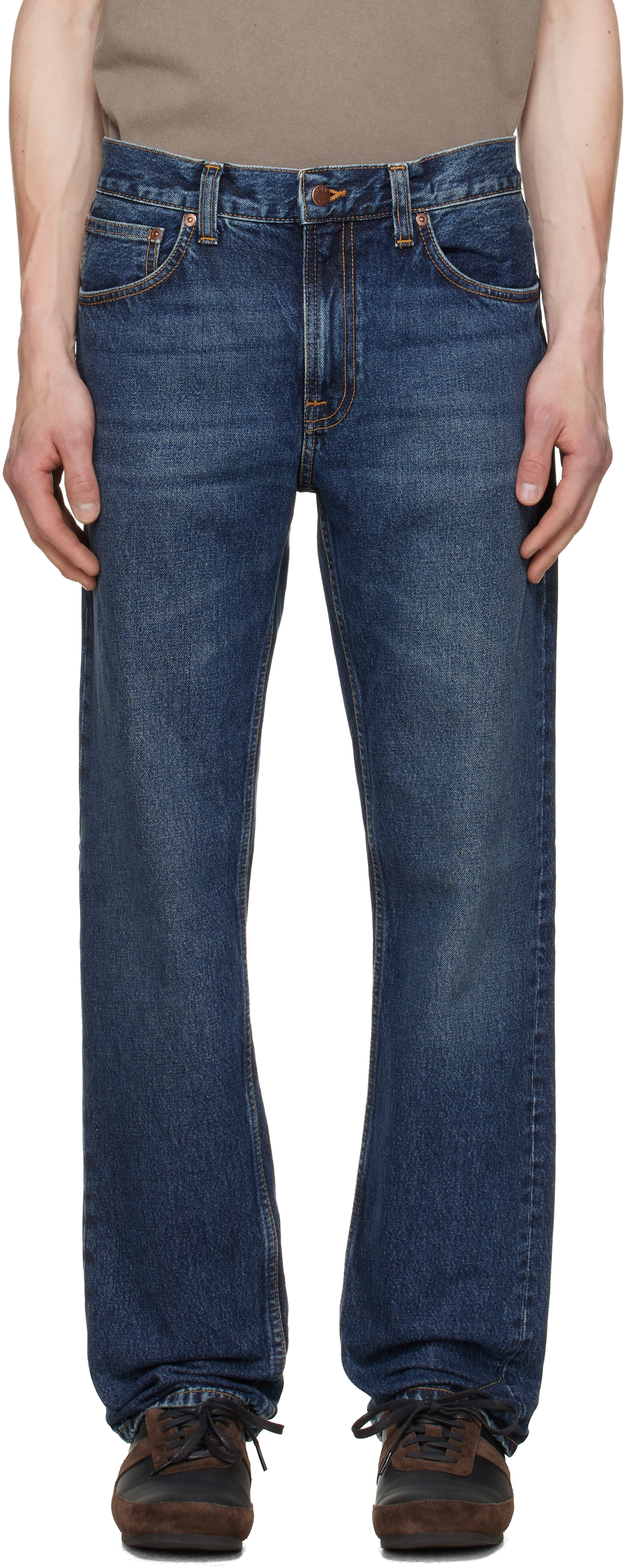 Navy Gritty Jackson Jeans