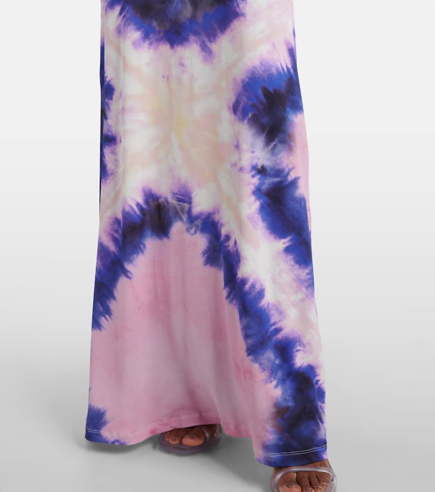 Dyed maxi dress