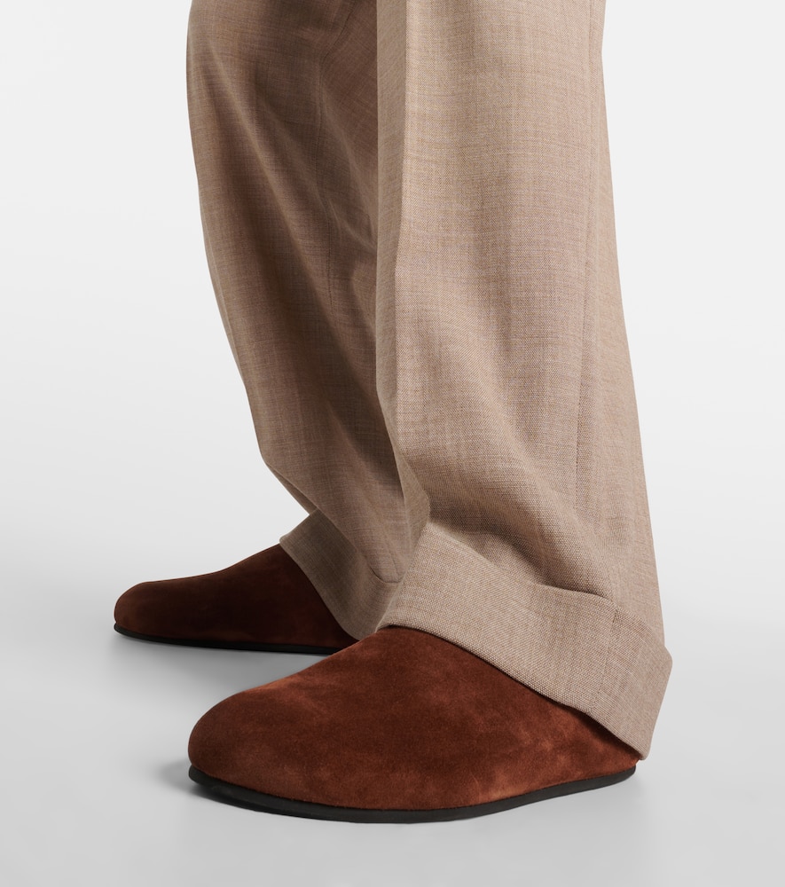 Hugo suede mules