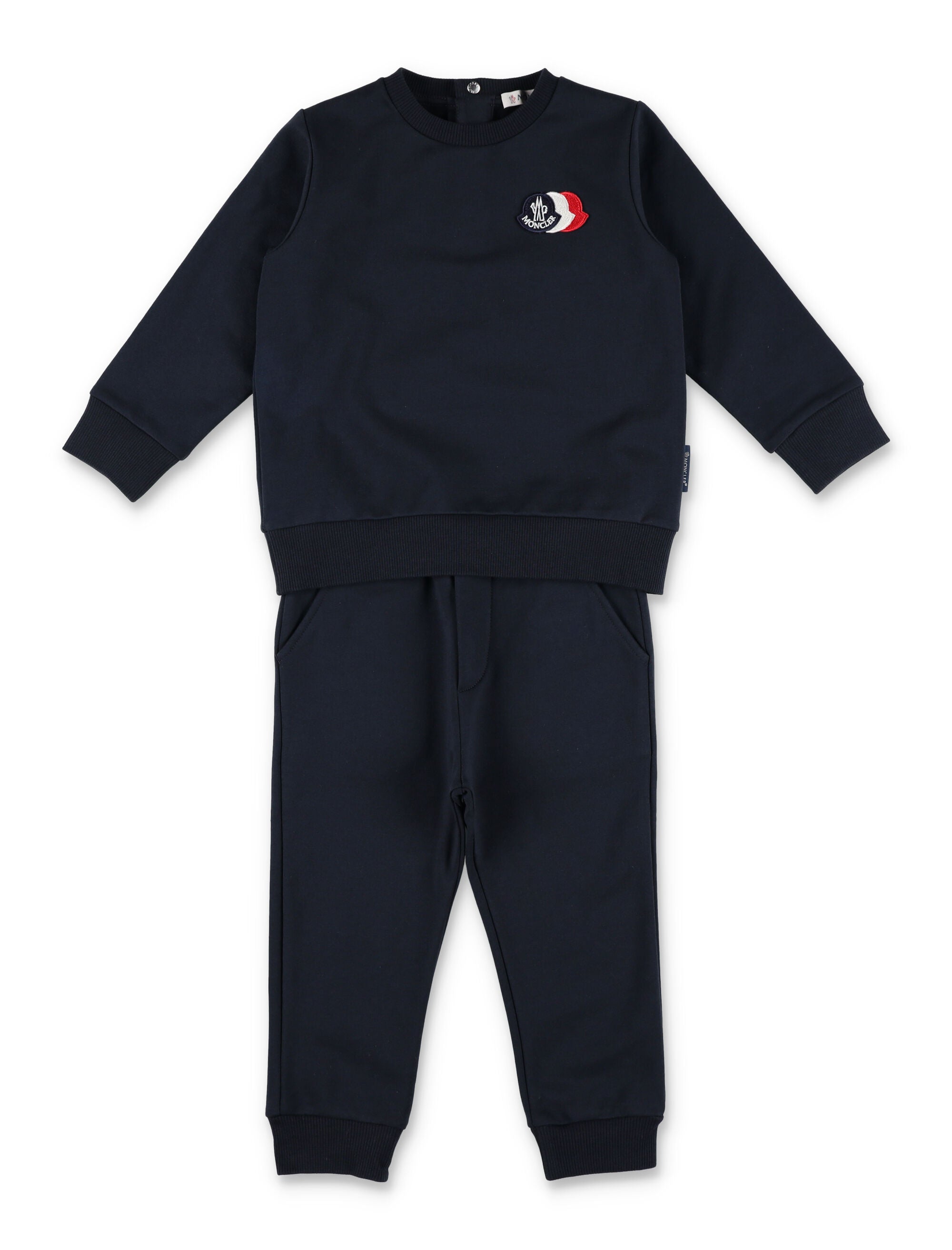 Boys Brushed Cotton Crew Neck Sweatshirt & Jogger Set