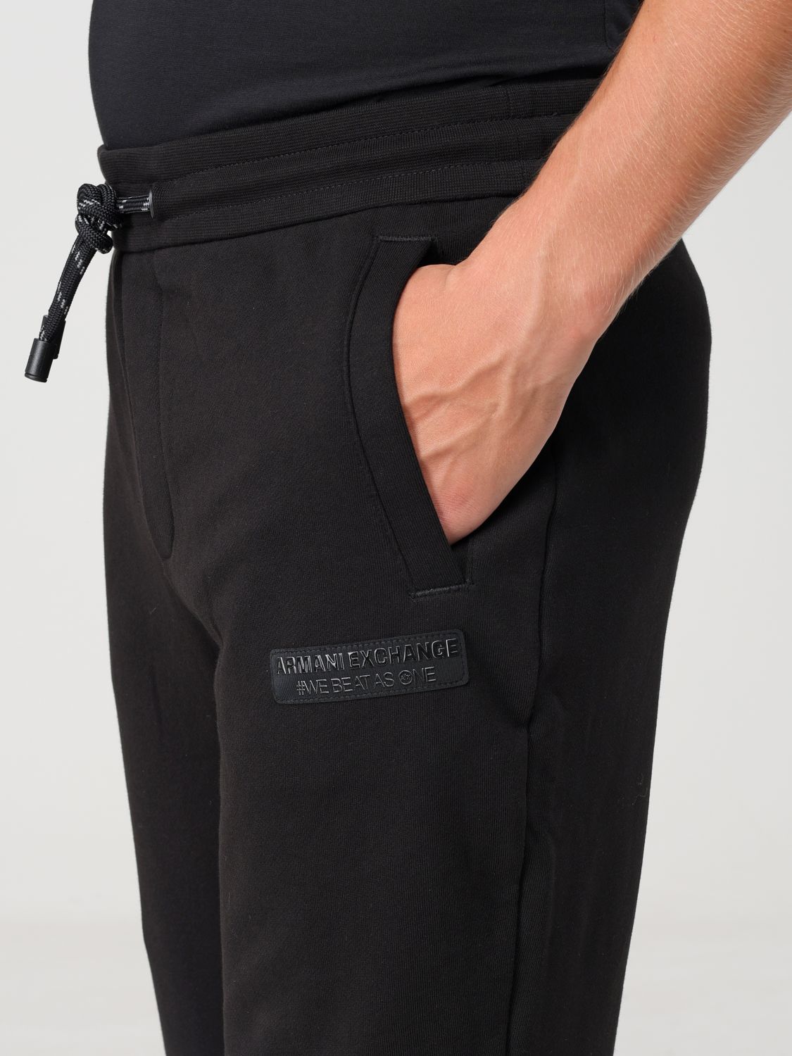 Pants Men color Black