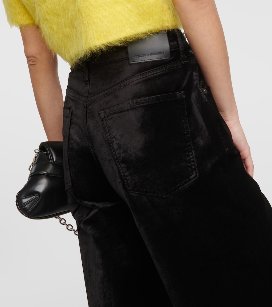 Paloma high-rise wide-leg jeans