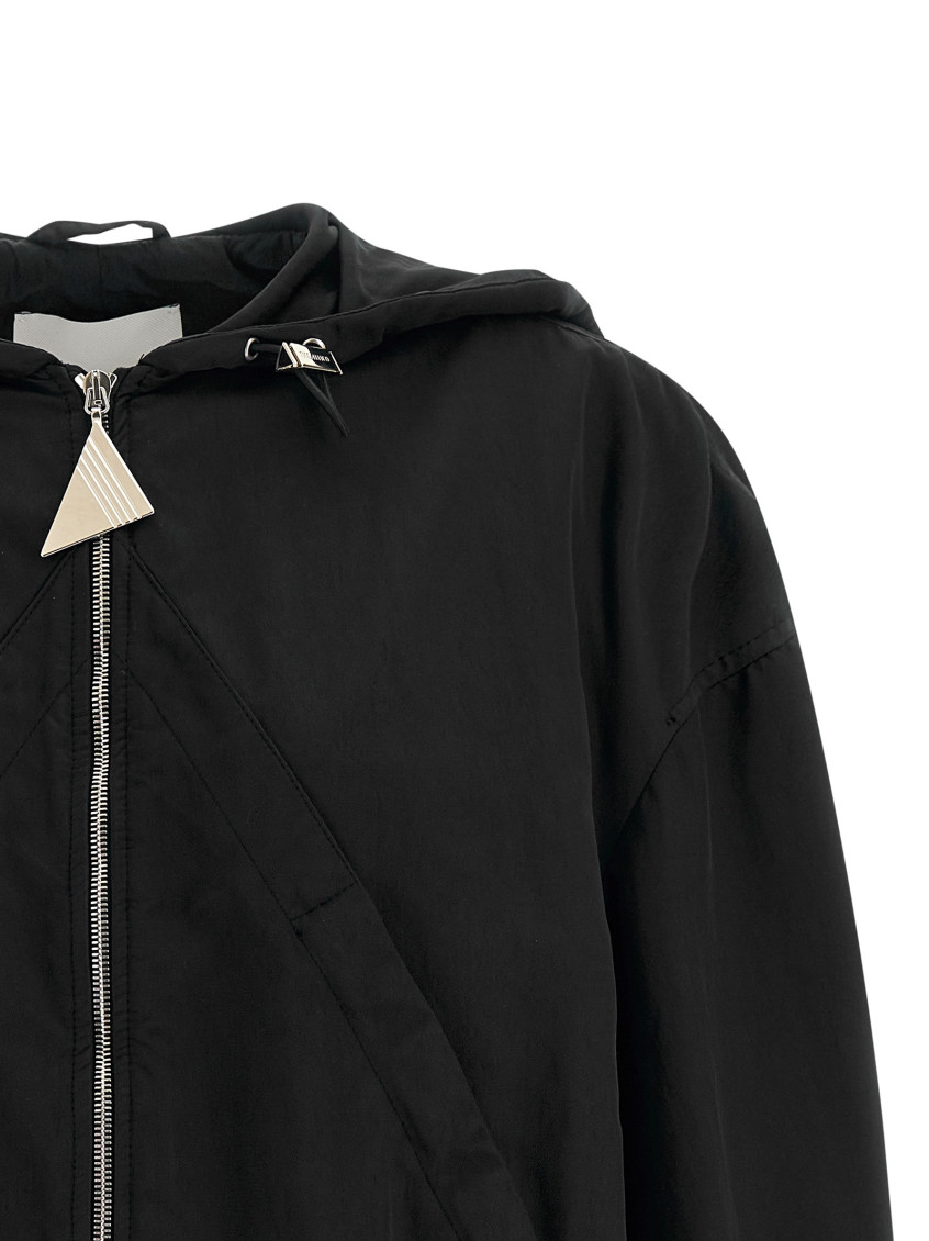 Hooded Bomber Jacket