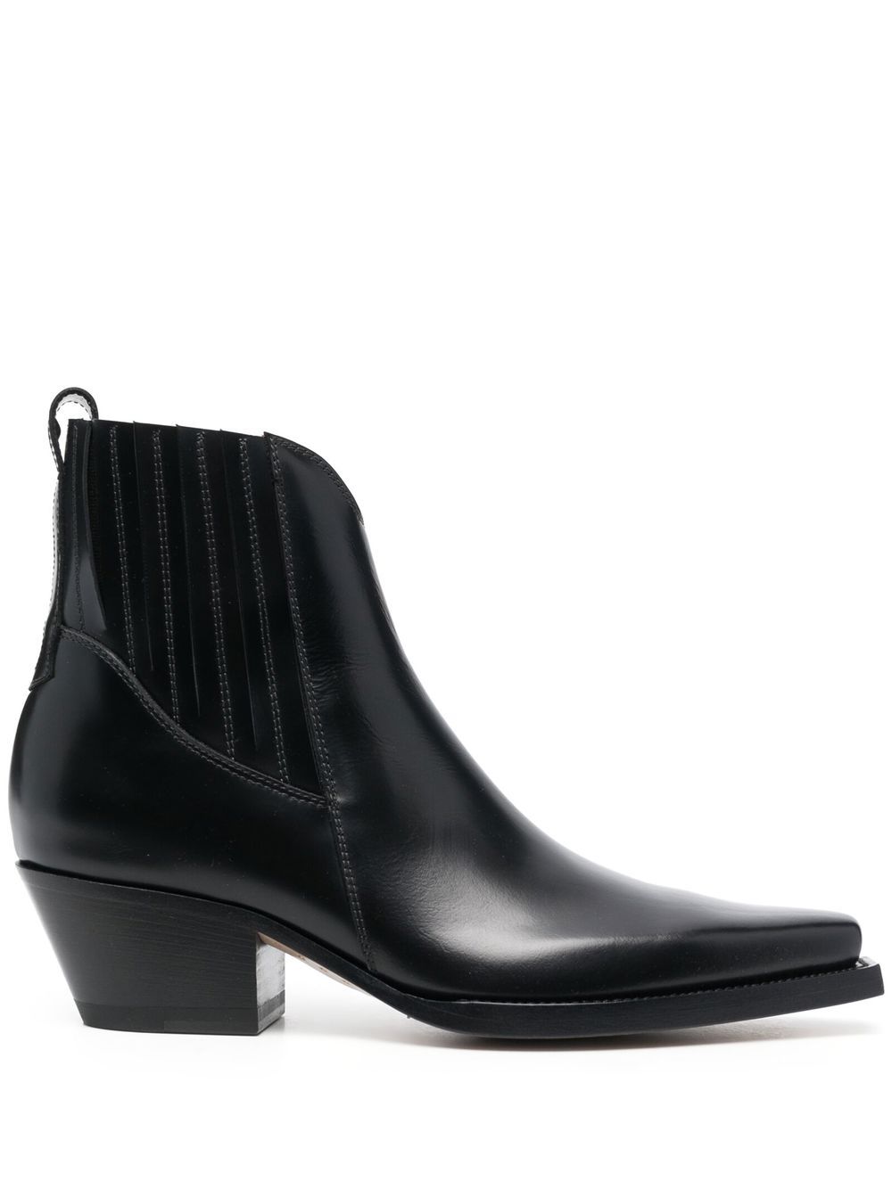 Cowboy ankle boots - Black