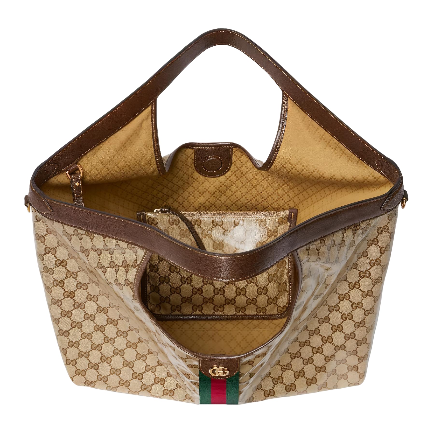 (WMNS) Giglio Large Tote Bag 'Sand Dark Brown'