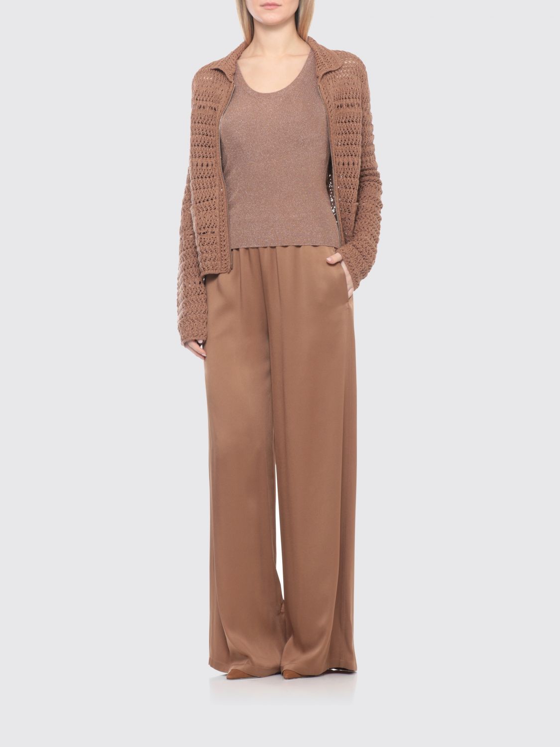 Top Woman color Brown