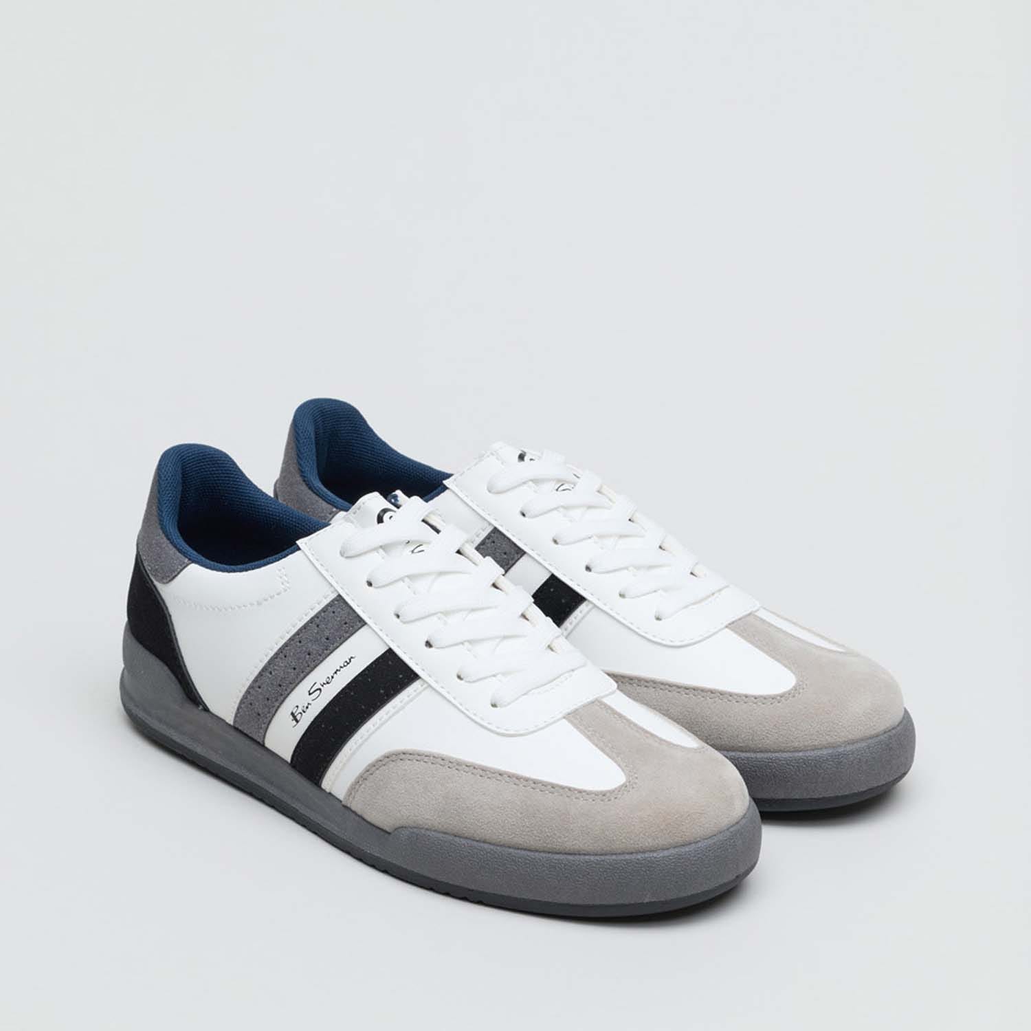Ben Sherman Mens Sokka Trainers in Multi colour - Multicolour