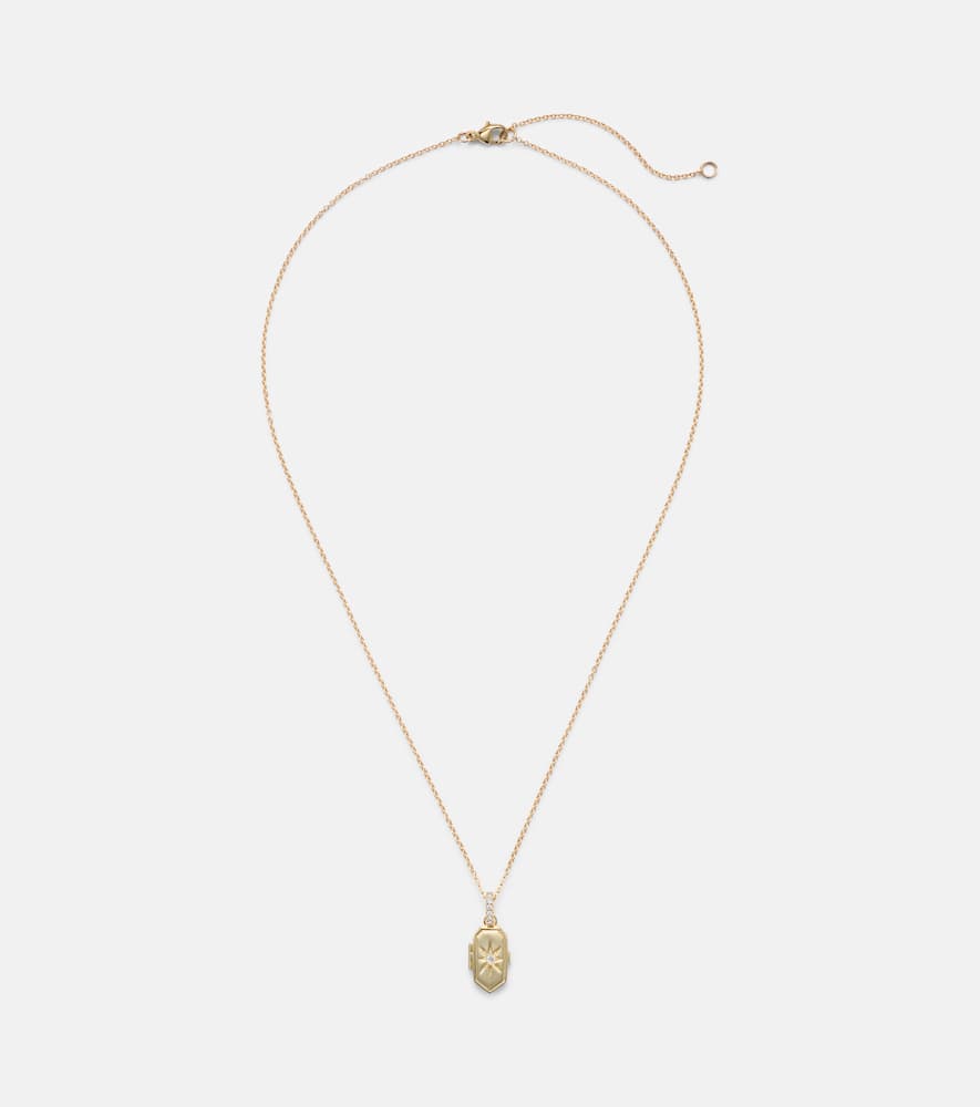 Northern Star 10kt gold necklace with diamond