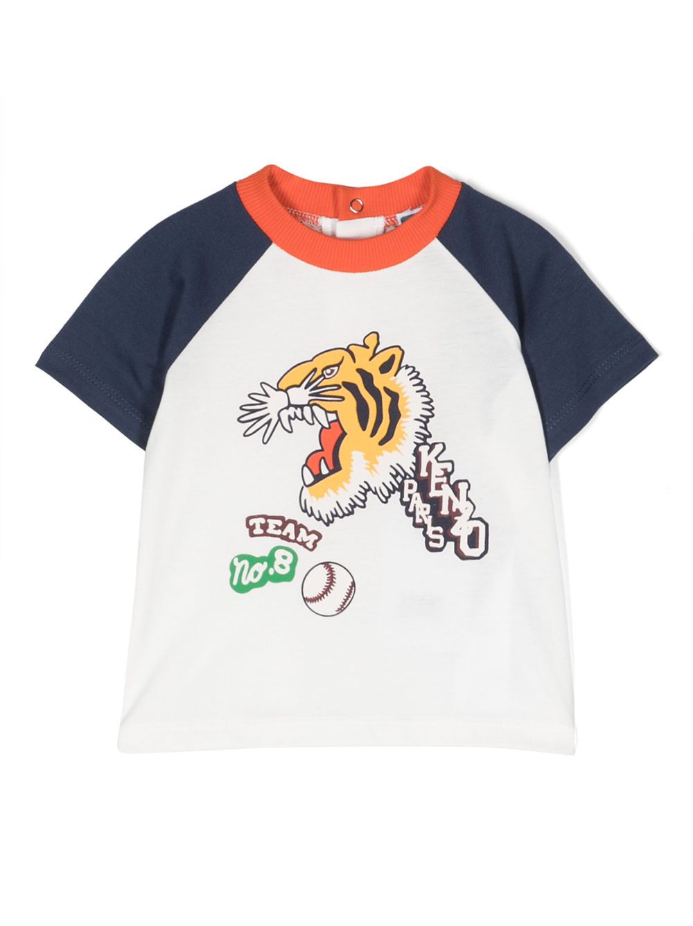 Graphic-print cotton T-shirt - White