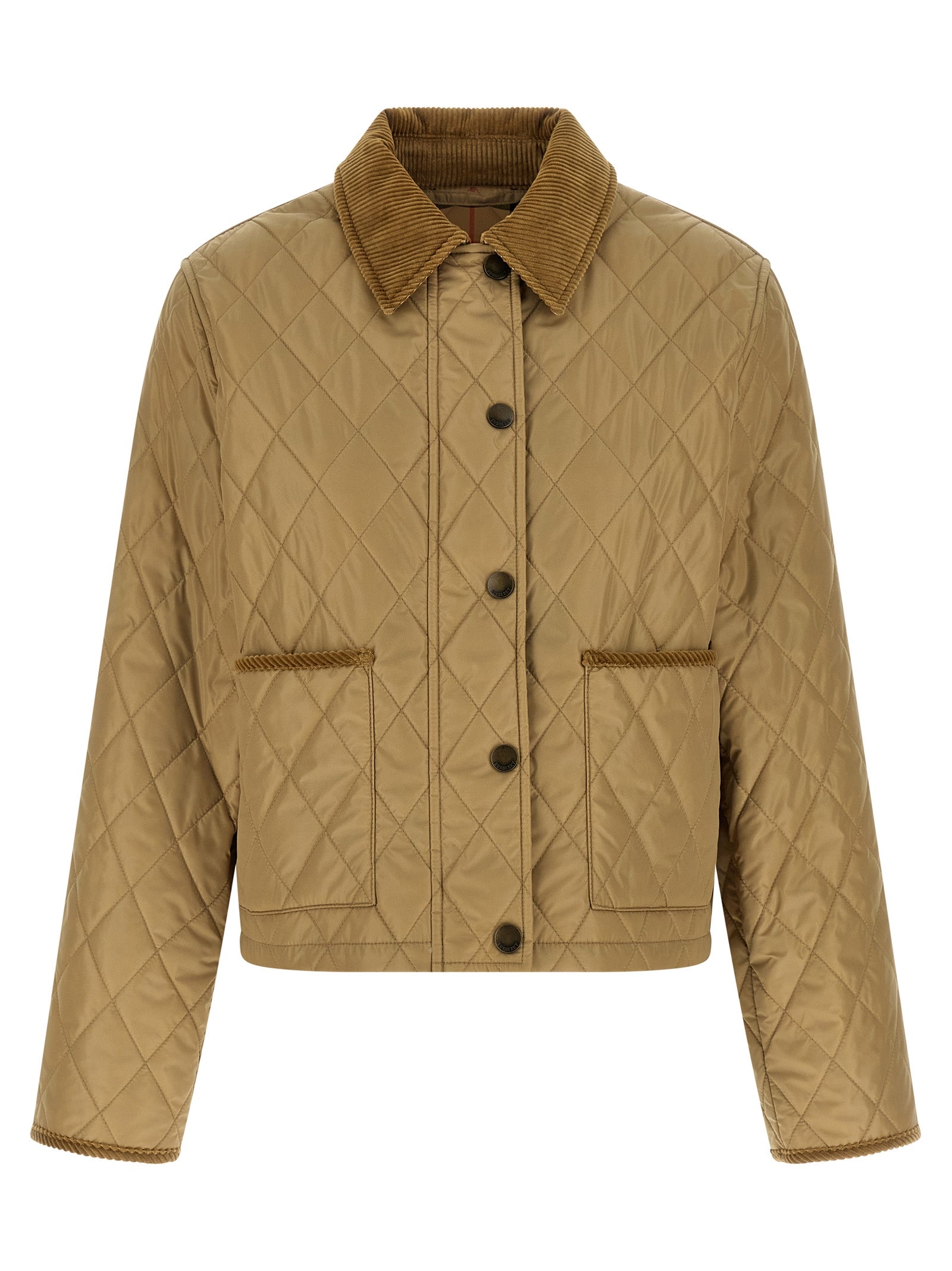 Check Jacket — Beige