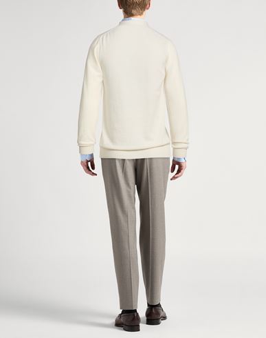 Selezione Man Cardigan White Size L Cashmere