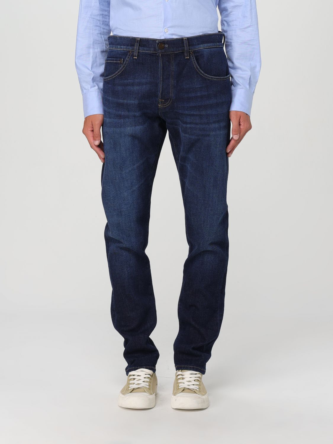 Jeans Men color Blue
