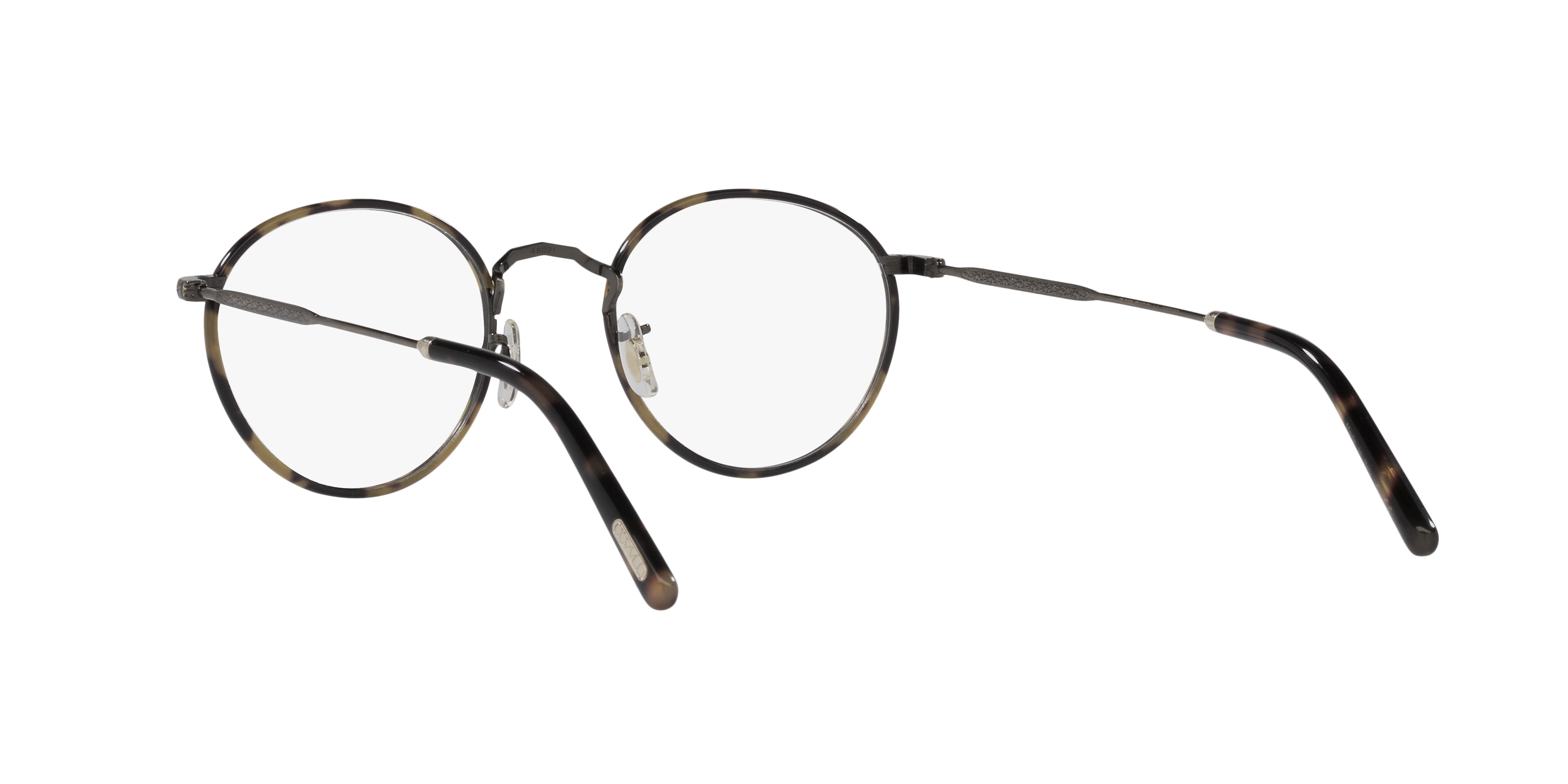 Oliver Peoples Unisex Oliver Peoples OV1308 CARLING 5284 Optical frames Metal Gold Transparent Pantos Norma