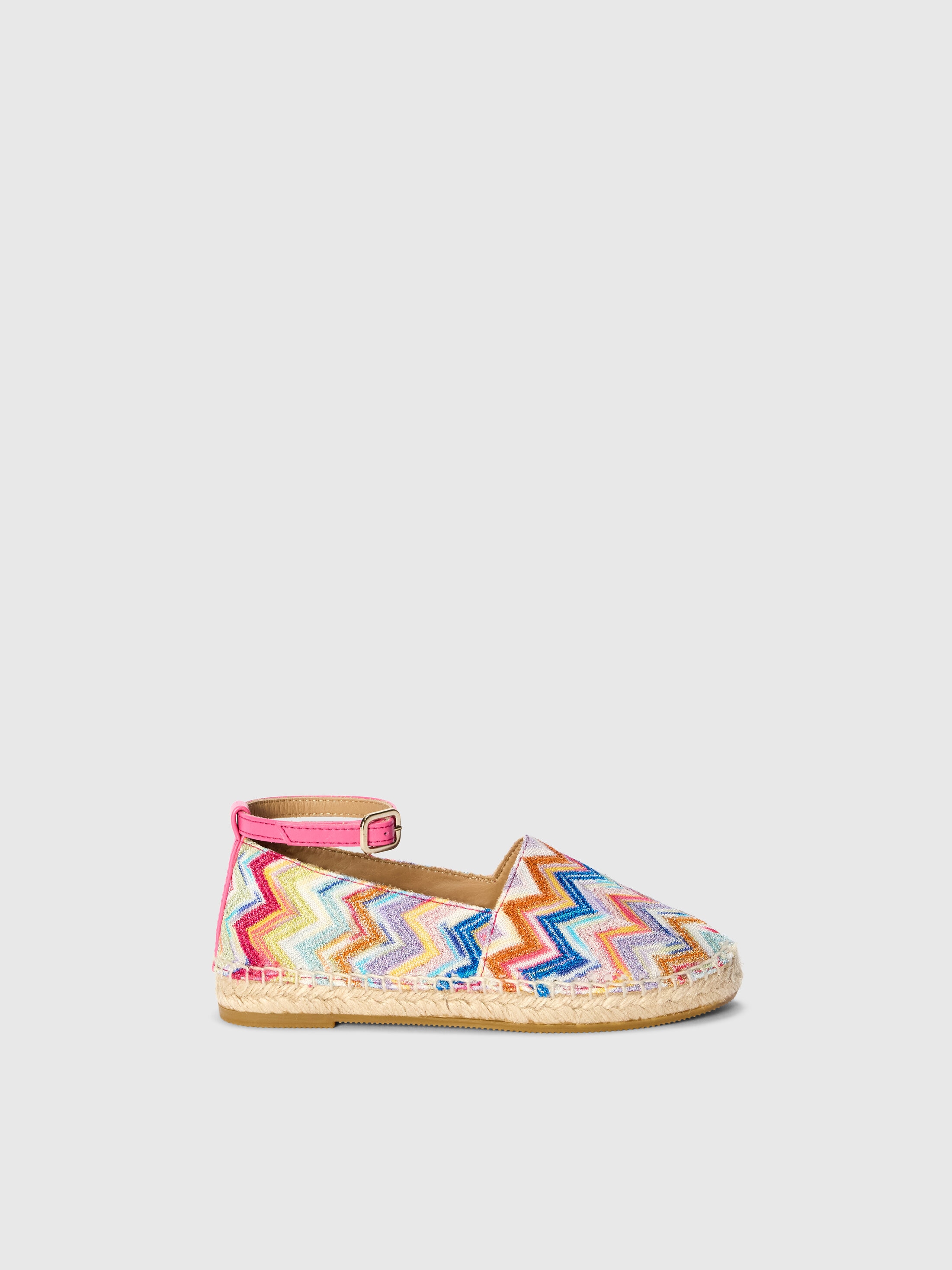 Missoni - Espadrilles with zig zag motif, Girl, Multicoloured