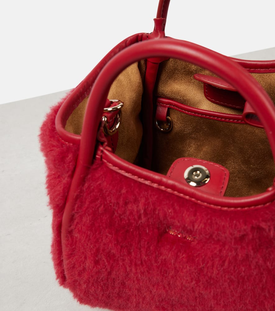 Marine Small teddy tote bag