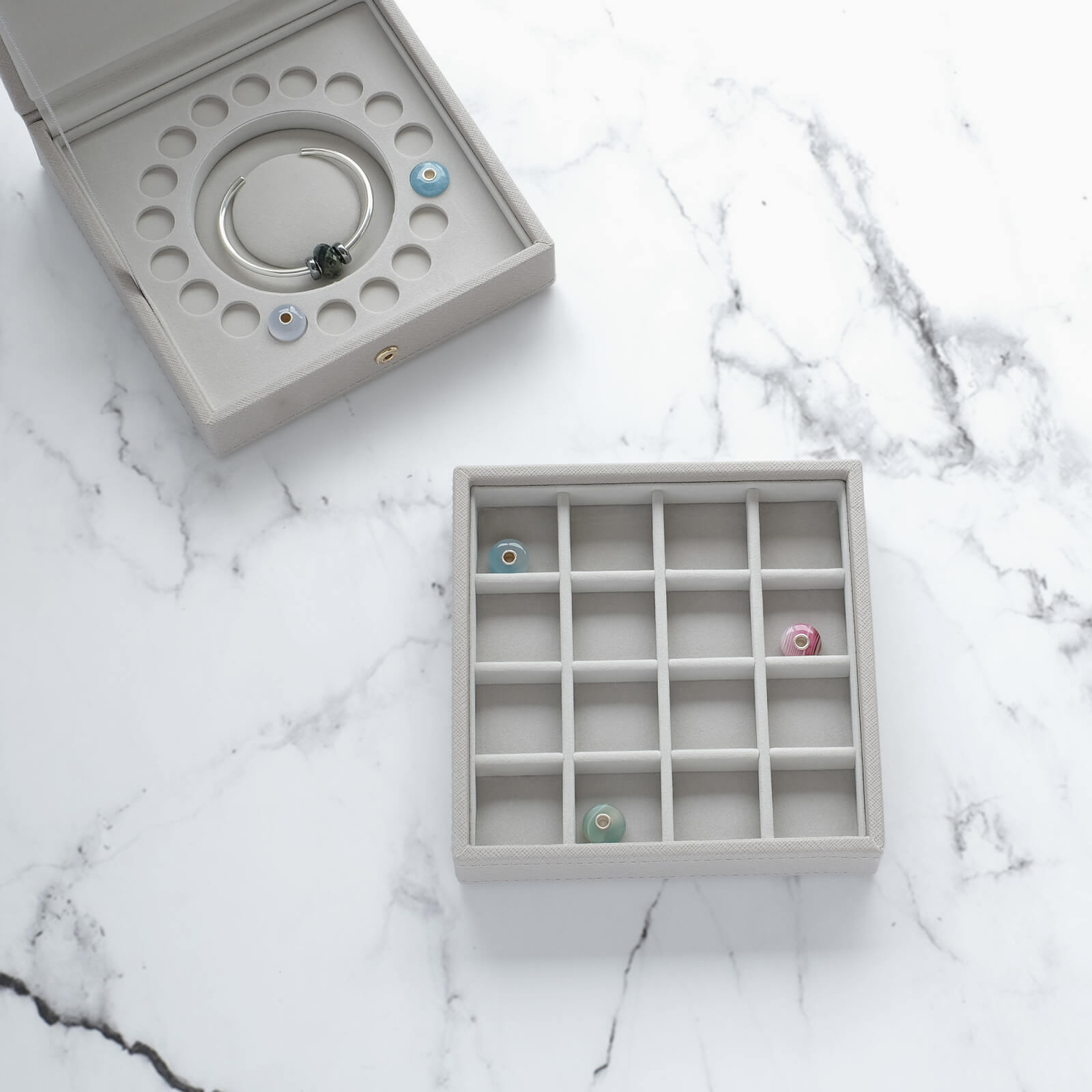 Stackers Charm Jewellery Box - Taupe