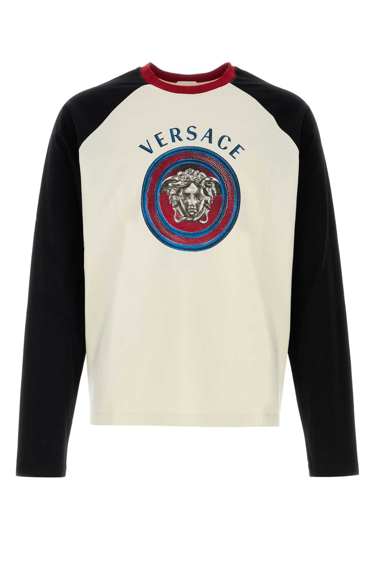 Logo-Embroidered T-Shirt — White