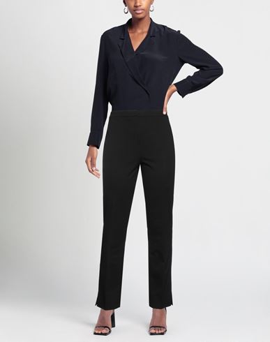 Woman Pants Black Size 10 Viscose, Nylon, Elastane