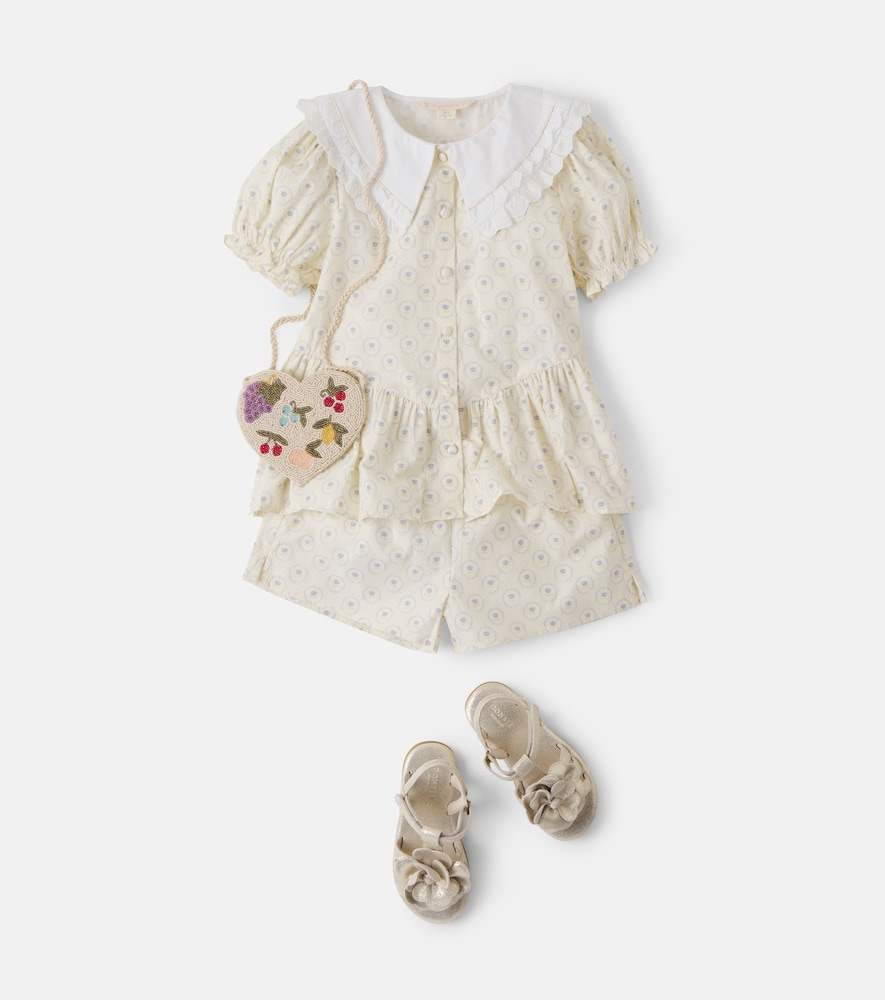 Konges Sløjd Caur floral cotton shorts