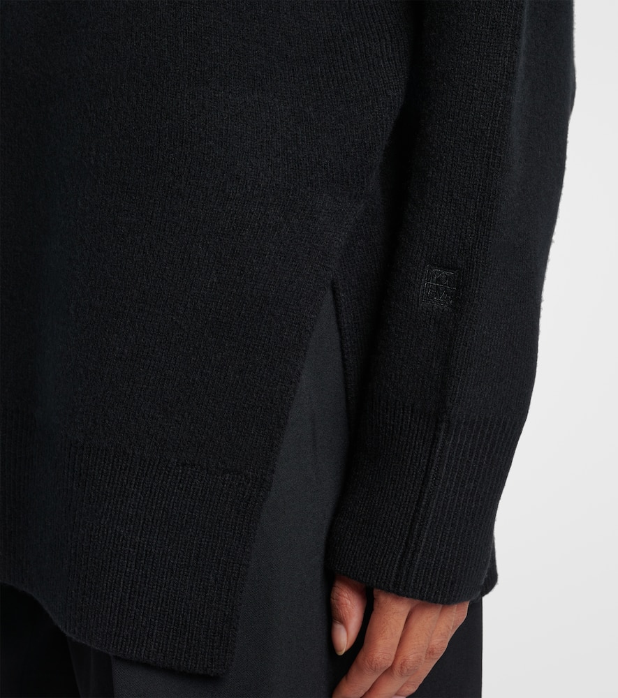 Wool and cashmere-blend sweater