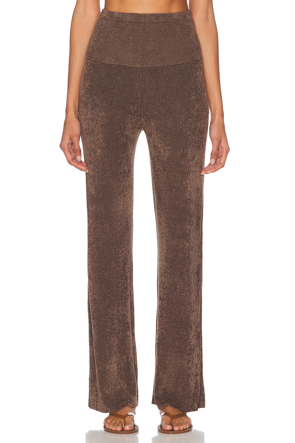 Aya Muse Brisa Pant in Chocolate - Brown. L also in