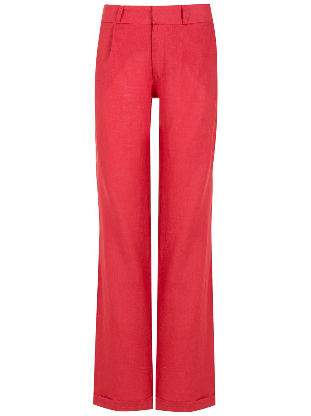 Avenar straight trousers - Red