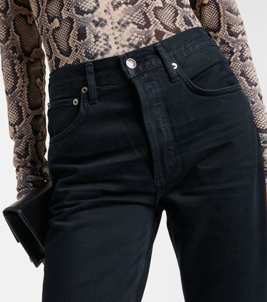Riley Crop high-rise slim jeans