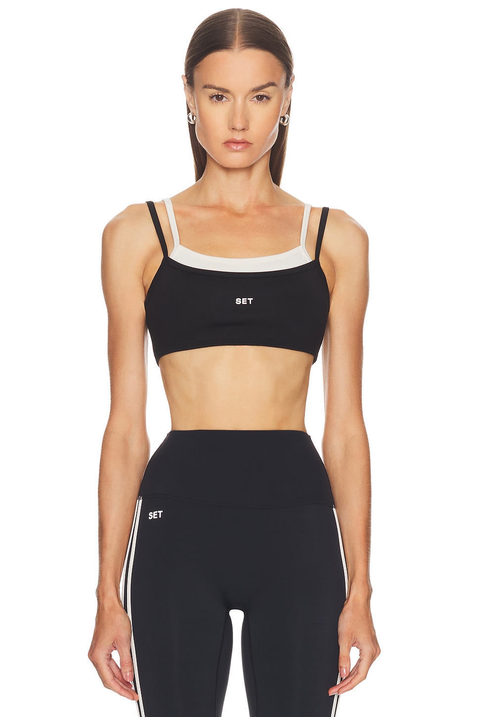 SET Active Formcloud Cloud Training Bra in Black